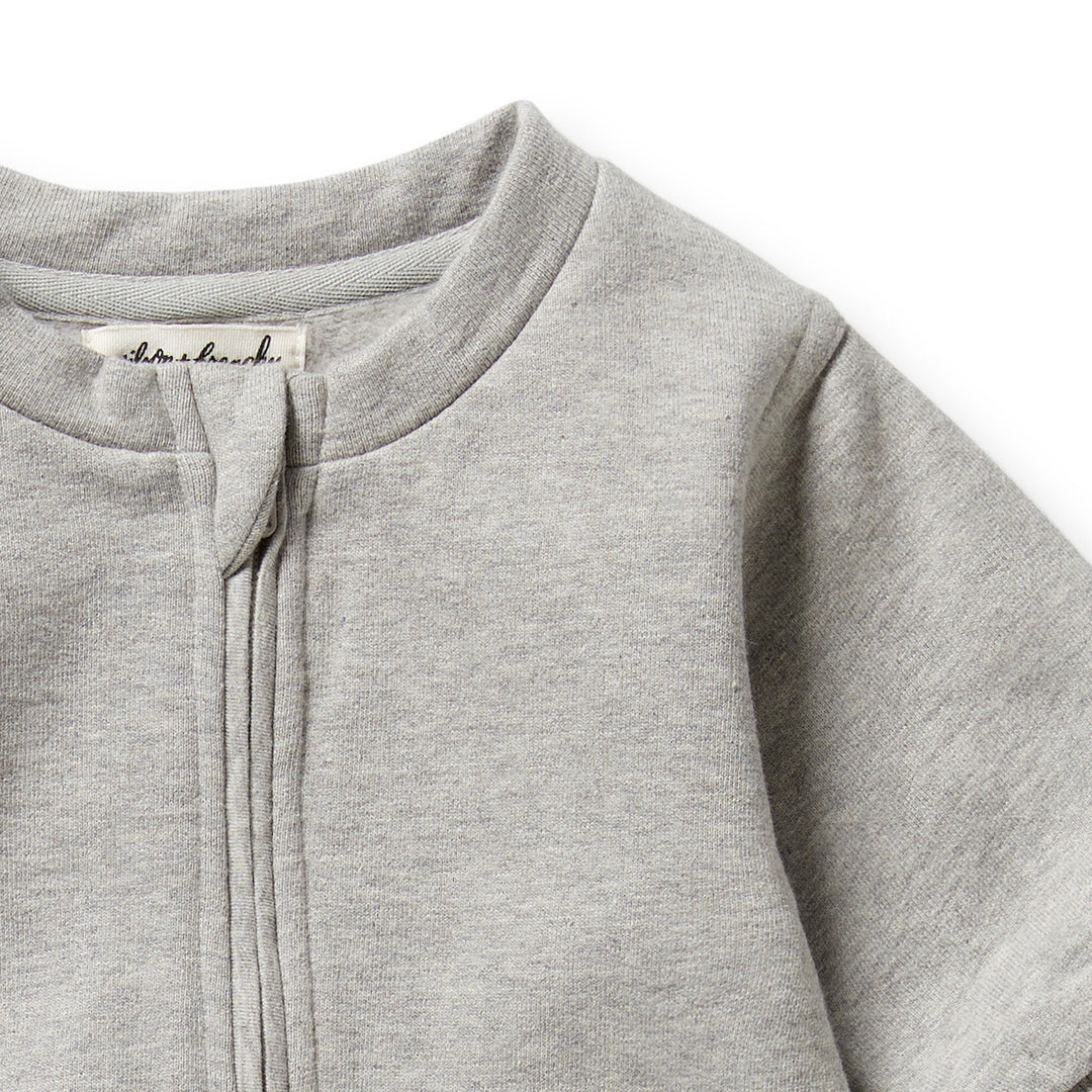 Wilson & Frenchy - Charcoal Organic Terry Growsuit
