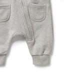 Wilson & Frenchy - Charcoal Organic Terry Growsuit