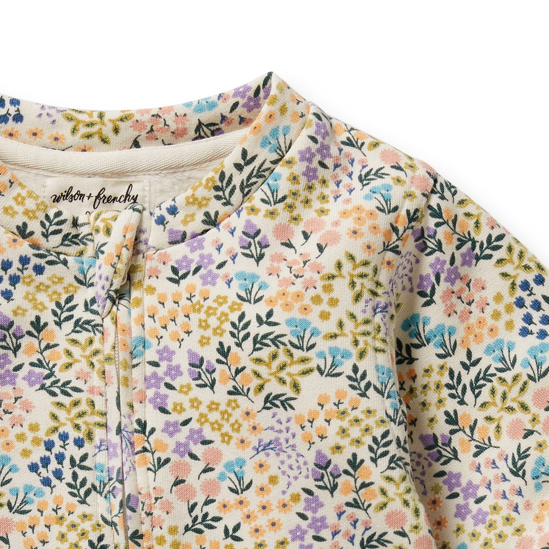 Wilson & Frenchy - Tiny Bloom Organic Terry Growsuit