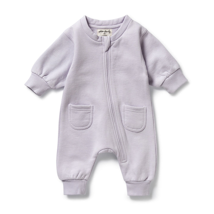 Wilson & Frenchy - Lavender Organic Terry Growsuit