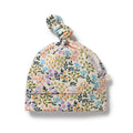 Tiny Bloom Organic Knot Hat