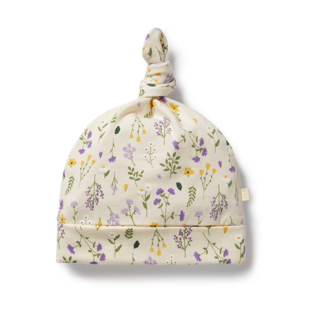 Wilson & Frenchy - Bella Floral Organic Knot Hat