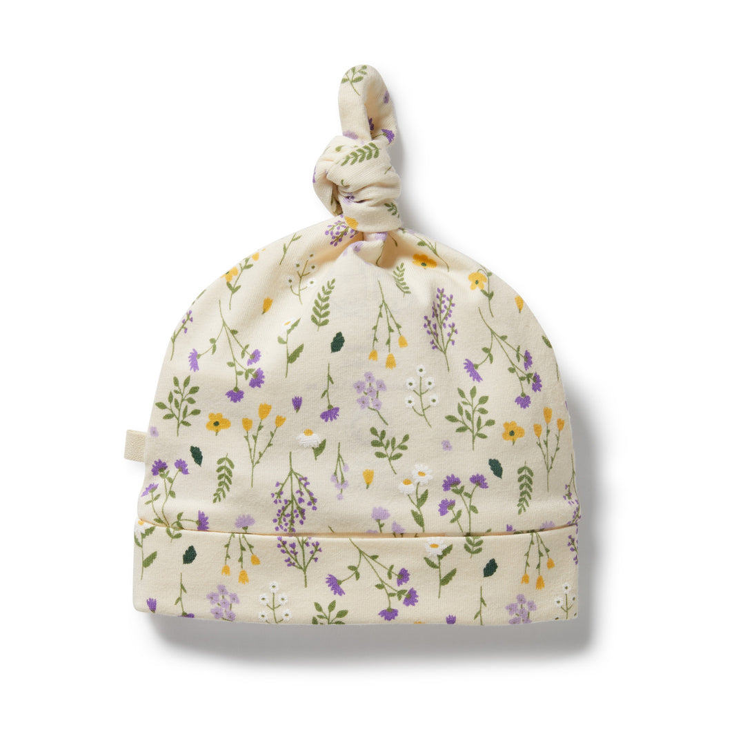 Wilson & Frenchy - Bella Floral Organic Knot Hat