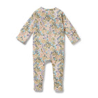 Wilson & Frenchy - Tiny Bloom Organic Zipsuit with Feet
