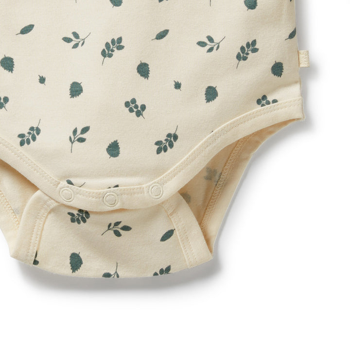 Wilson & Frenchy - Twilight Leaf Organic Bodysuit