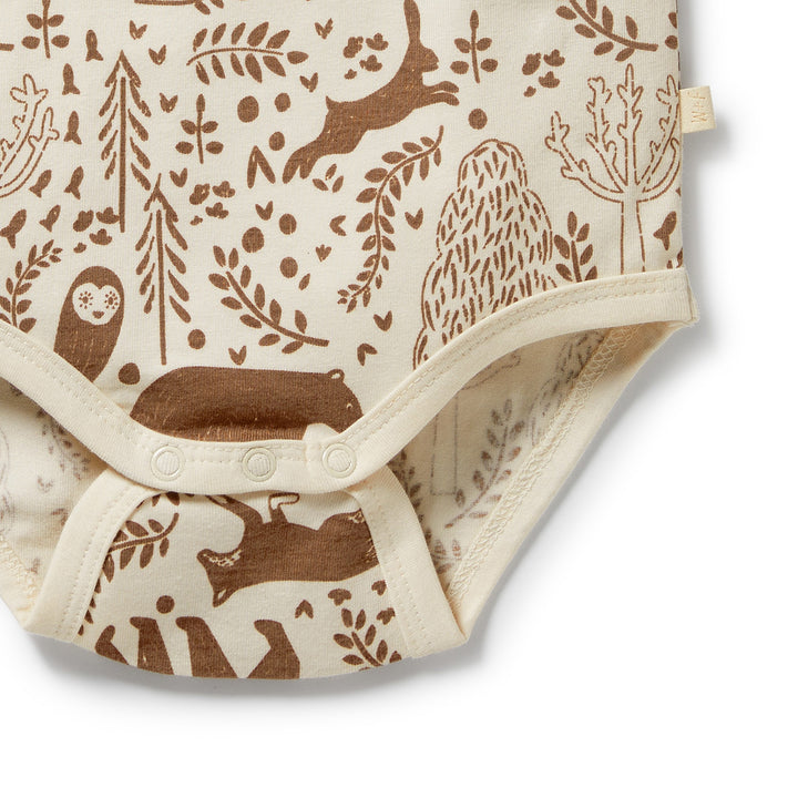 Wilson & Frenchy - Winter Forest Organic Bodysuit