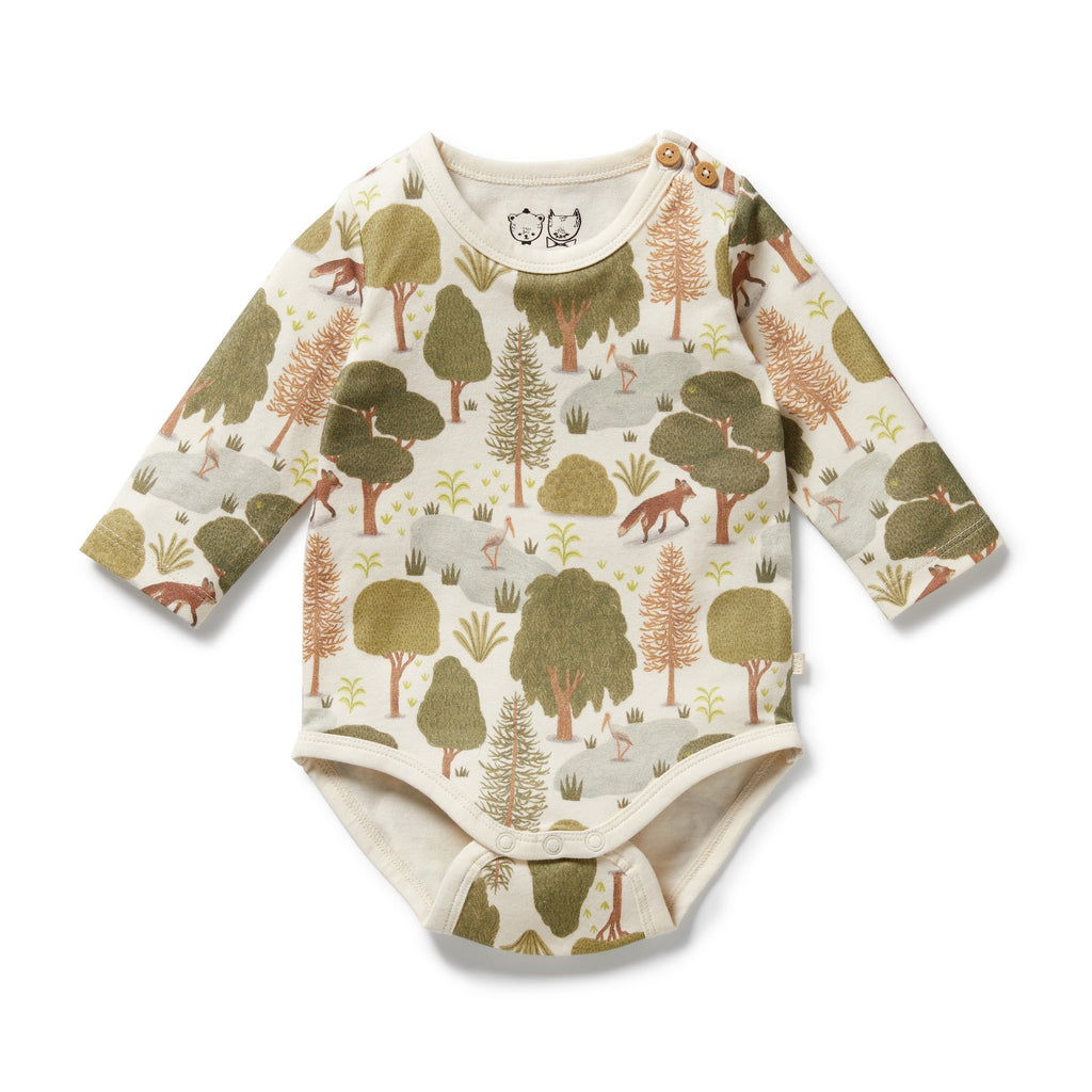 Wilson & Frenchy - Little Trees Organic Bodysuit