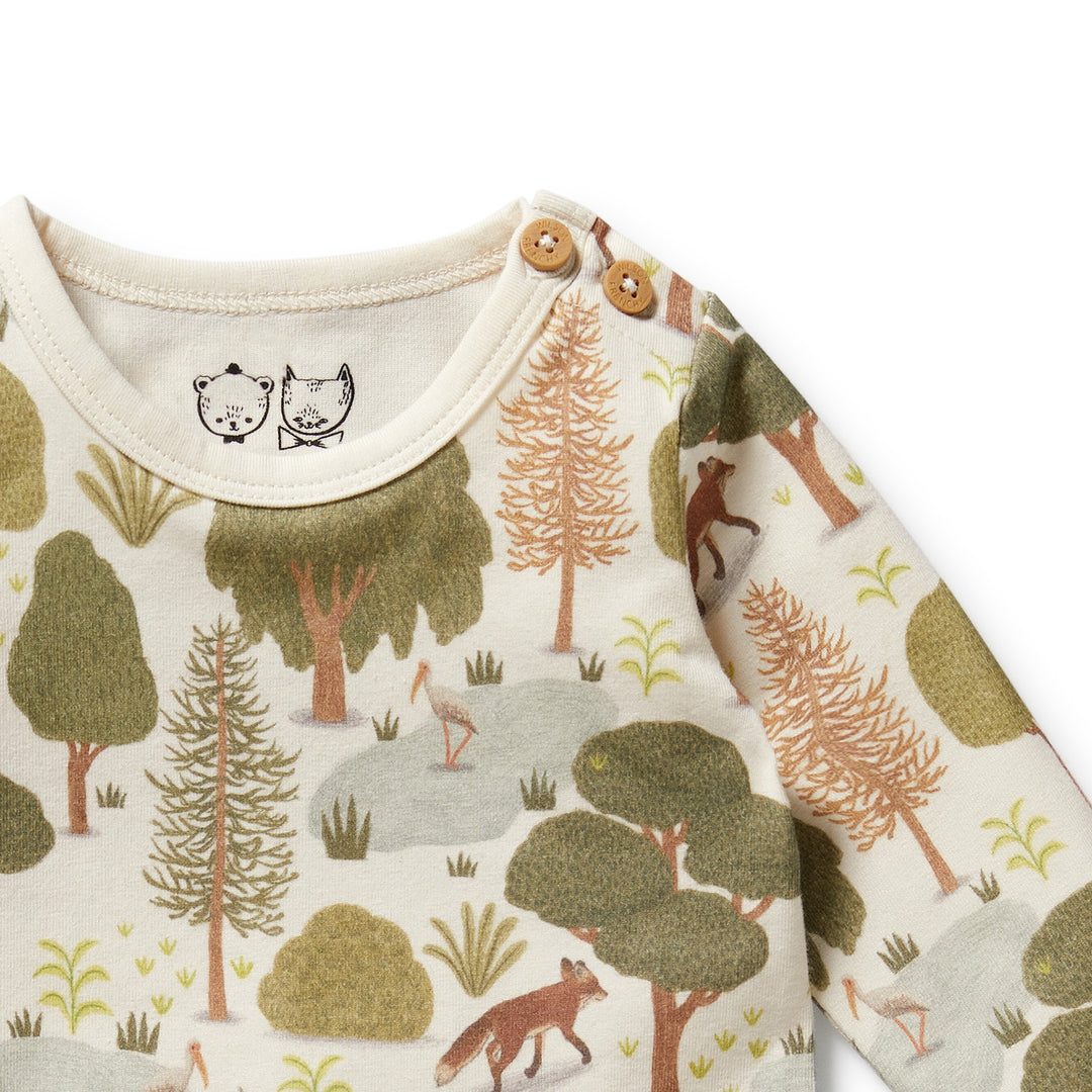 Wilson & Frenchy - Little Trees Organic Bodysuit