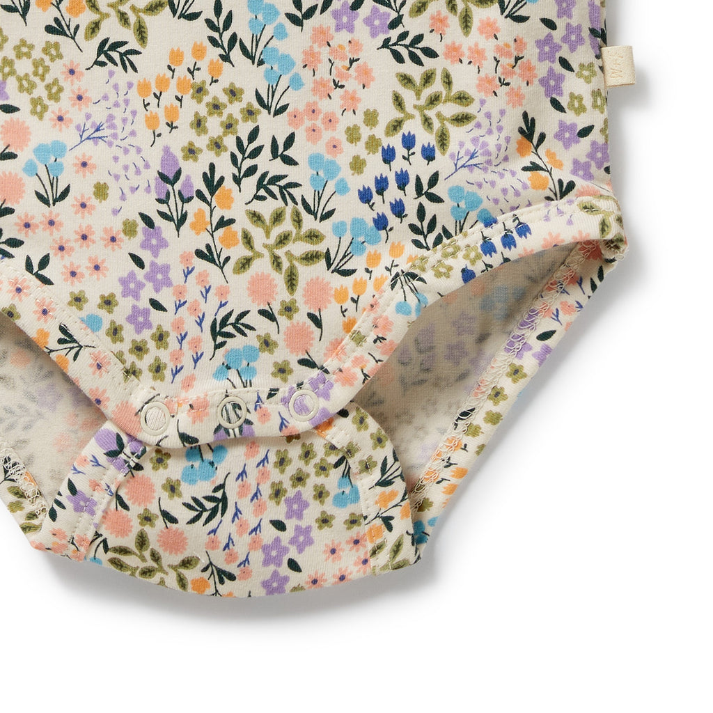Wilson & Frenchy - Tiny Bloom Organic Bodysuit