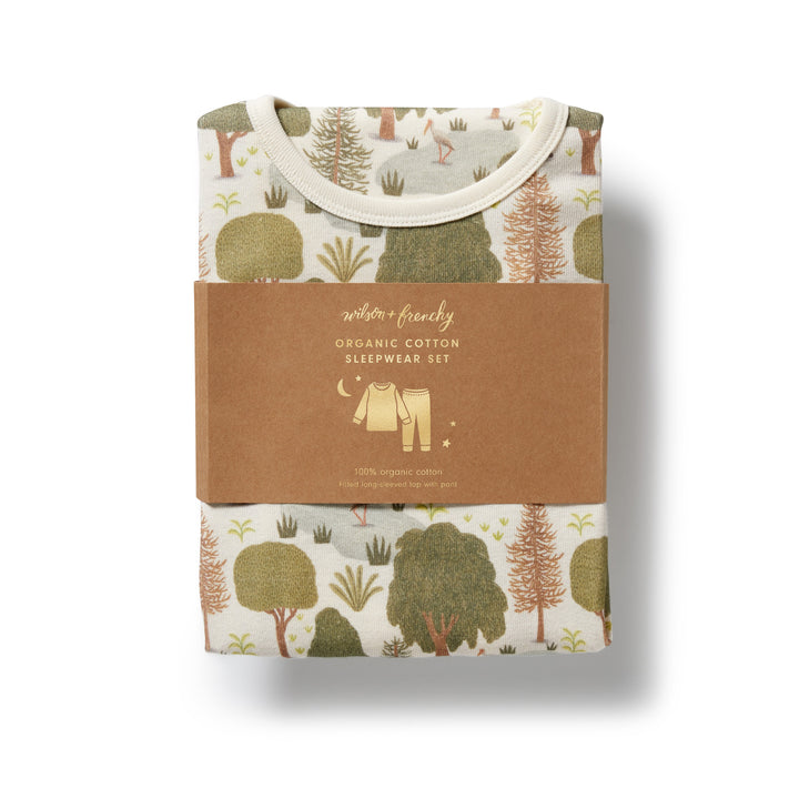 Wilson & Frenchy - Little Trees Organic Long Sleeved Pyjamas