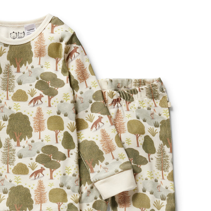 Wilson & Frenchy - Little Trees Organic Long Sleeved Pyjamas