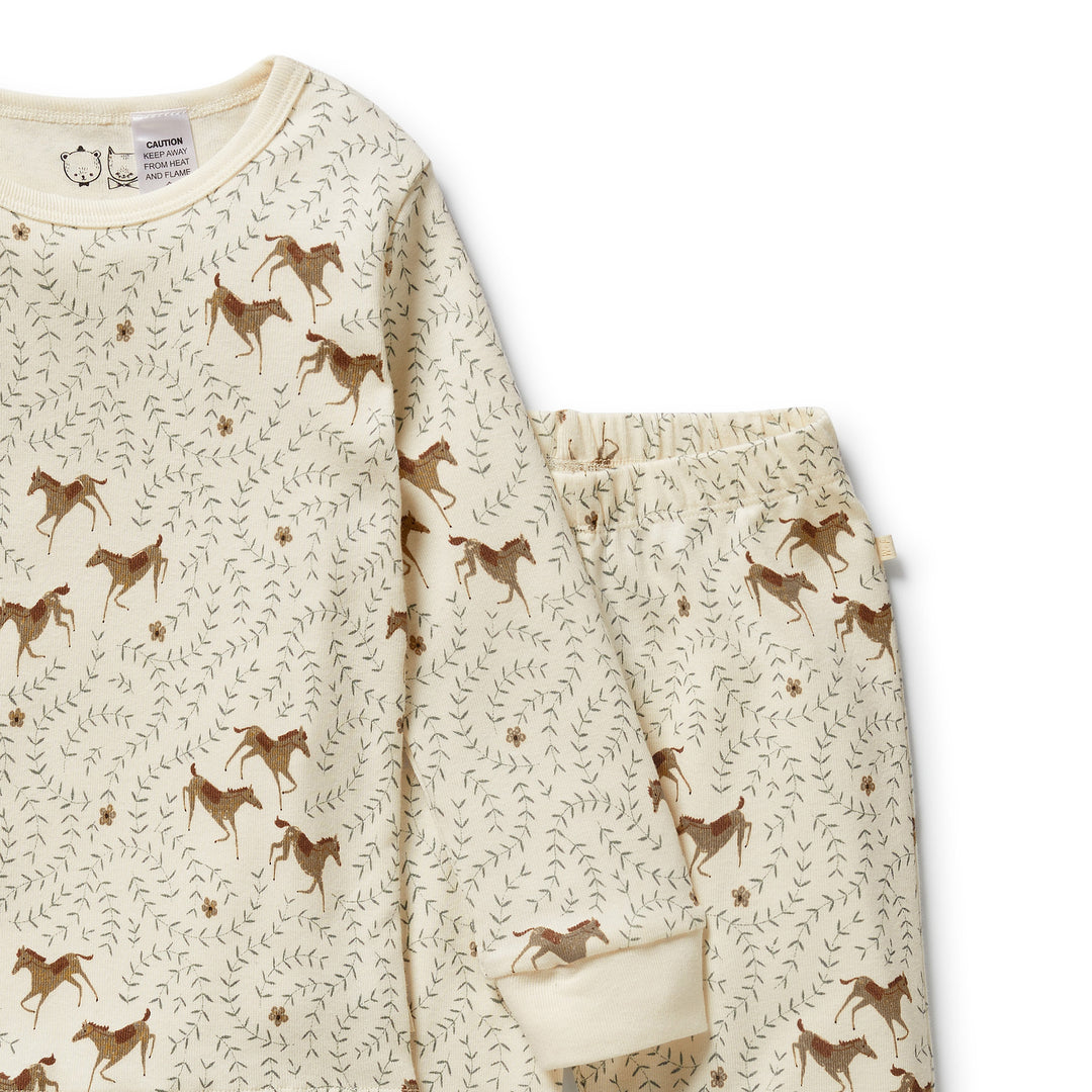 Wilson & Frenchy - Trixie Horse Organic Long Sleeved Pyjamas