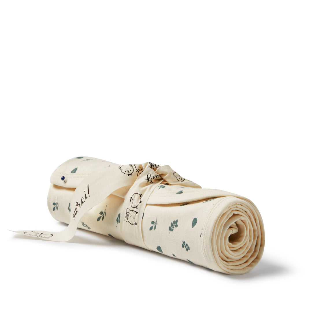 Wilson & Frenchy - Twilight Leaf Organic Bunny Rug