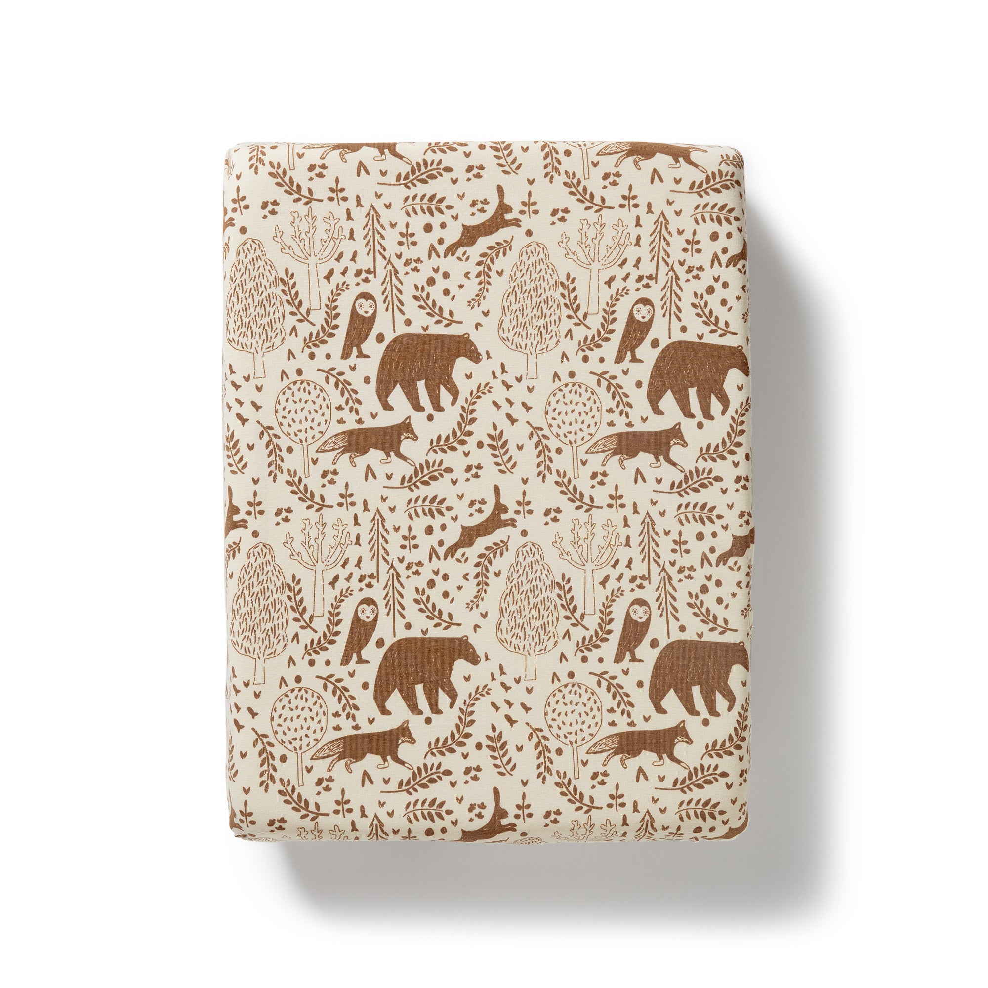 Wilson & Frenchy - Winter Forest Organic Bassinet Sheet