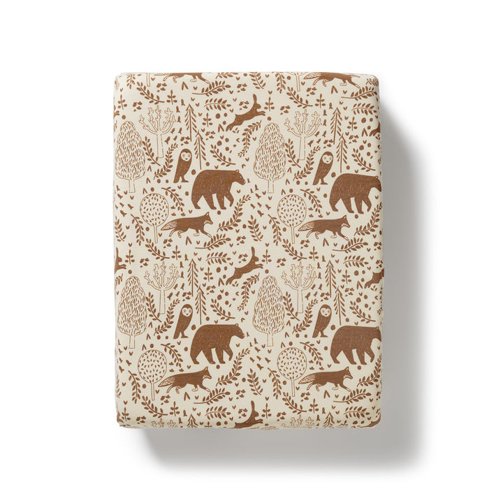 Wilson & Frenchy - Winter Forest Organic Bassinet Sheet