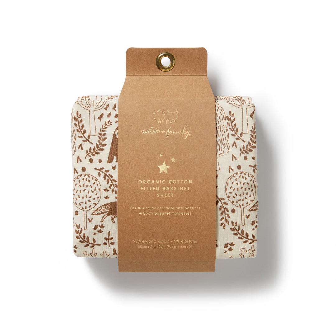 Wilson & Frenchy - Winter Forest Organic Cot Sheet