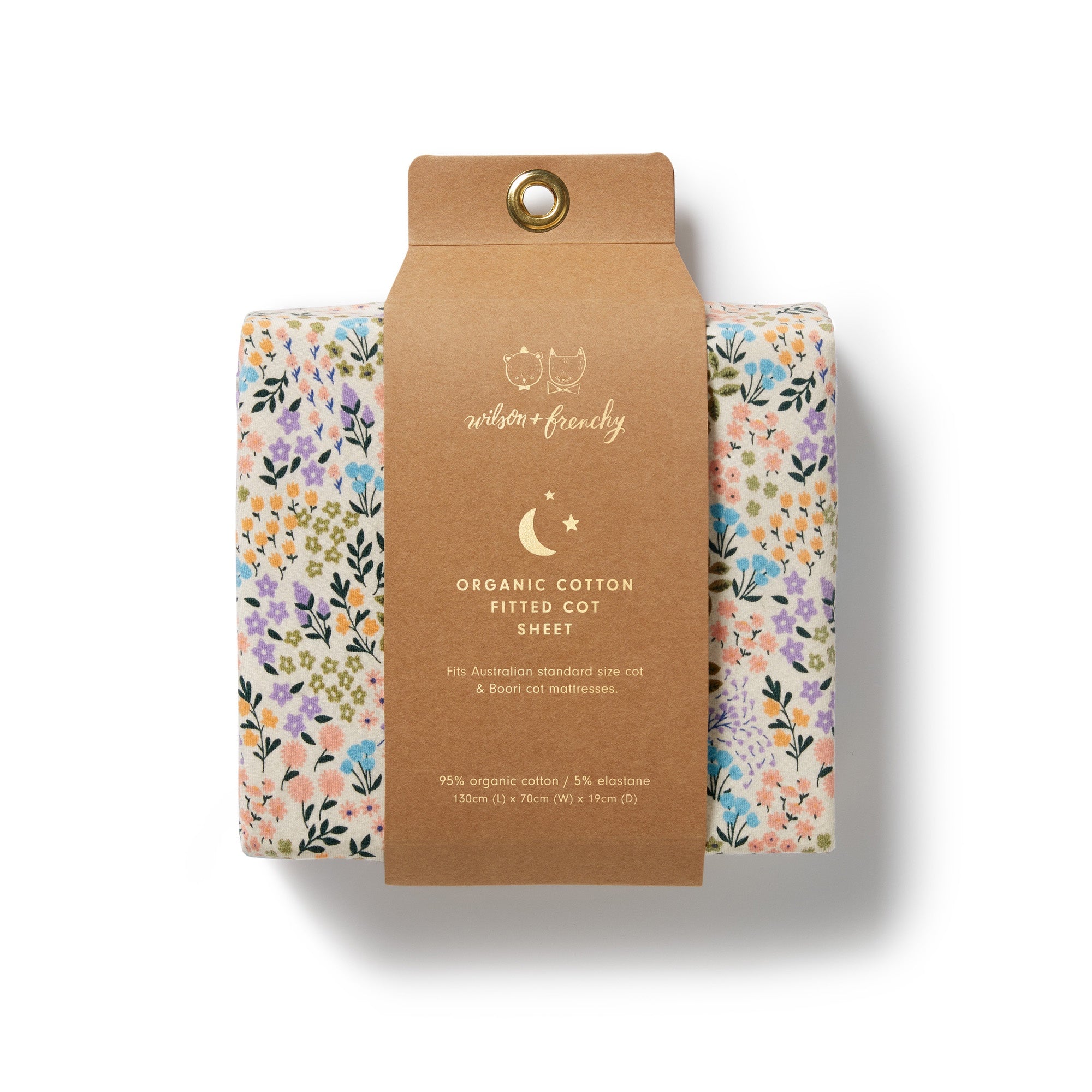Wilson & Frenchy - Tiny Bloom Organic Cot Sheet