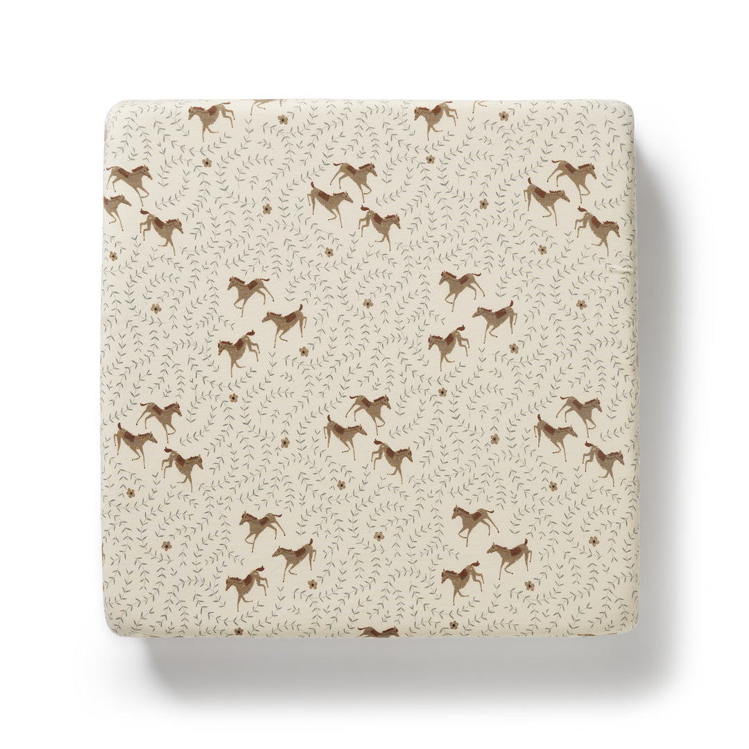 Wilson & Frenchy - Trixie Horse Organic Cot Sheet