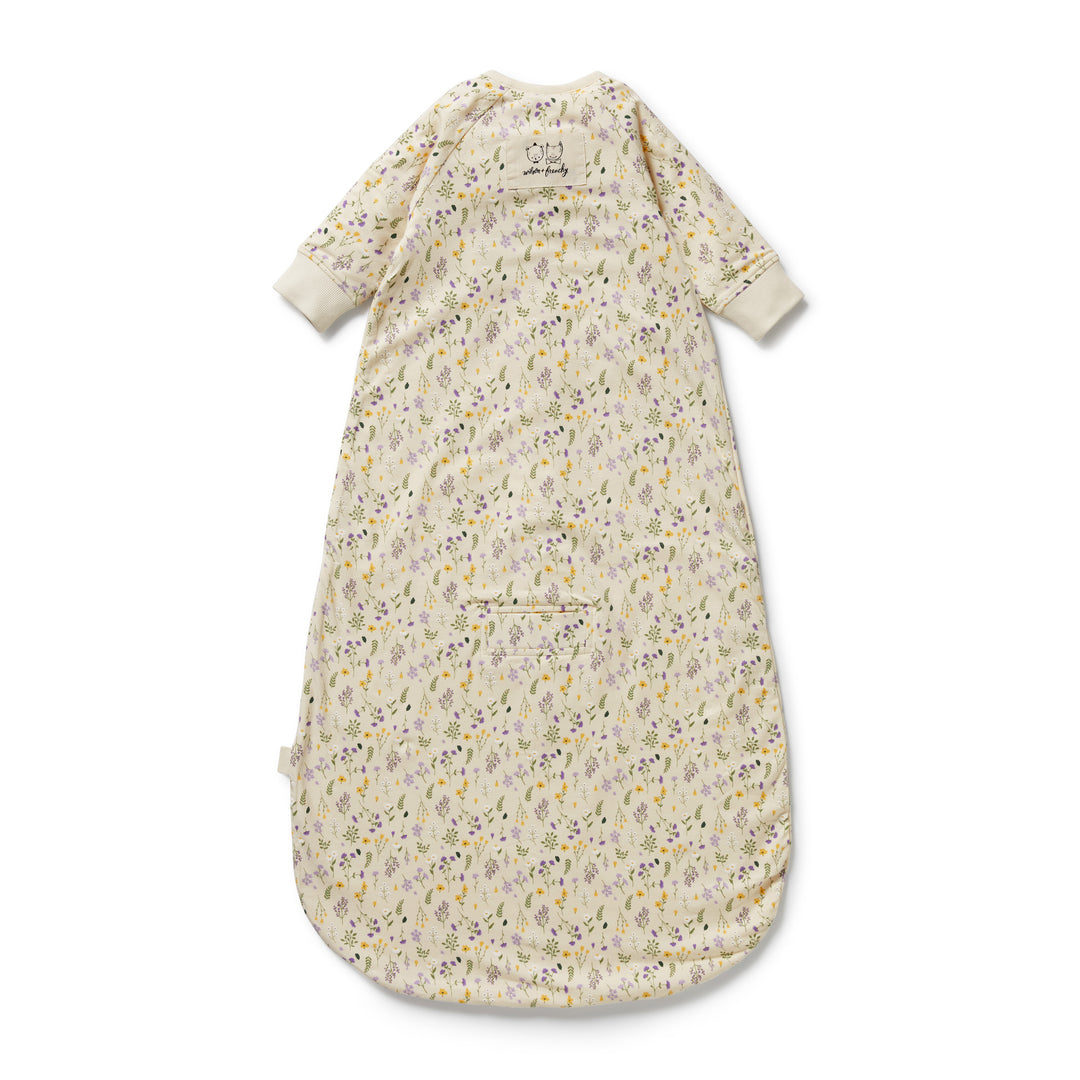 Wilson & Frenchy - Bella Floral Organic Long Sleeved Sleeping Bag 1.0 TOG