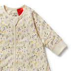 Bella Floral Organic Long Sleeved Sleeping Bag 1.0 TOG