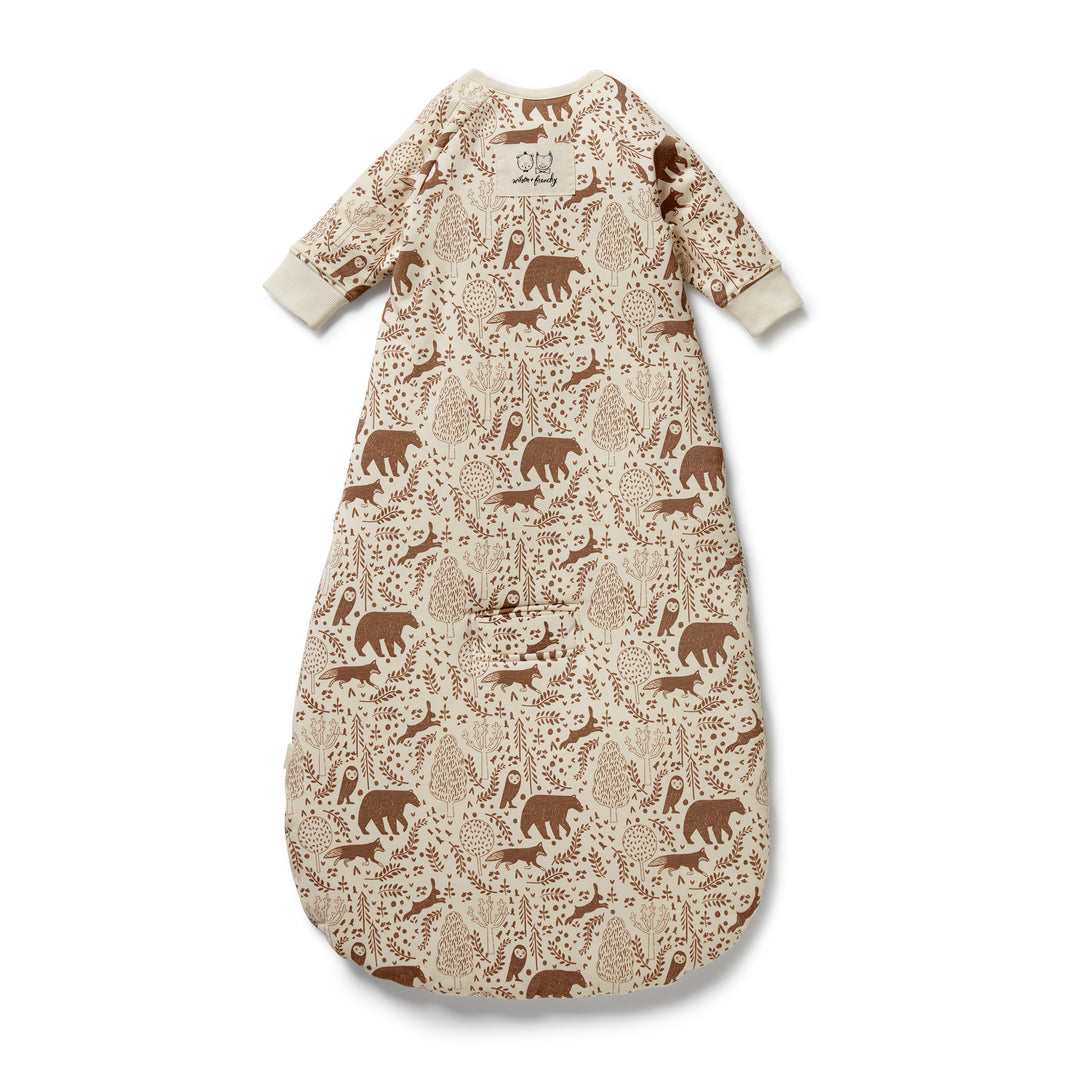 Wilson & Frenchy - Winter Forest Organic Long Sleeved Sleeping Bag 1.0 TOG