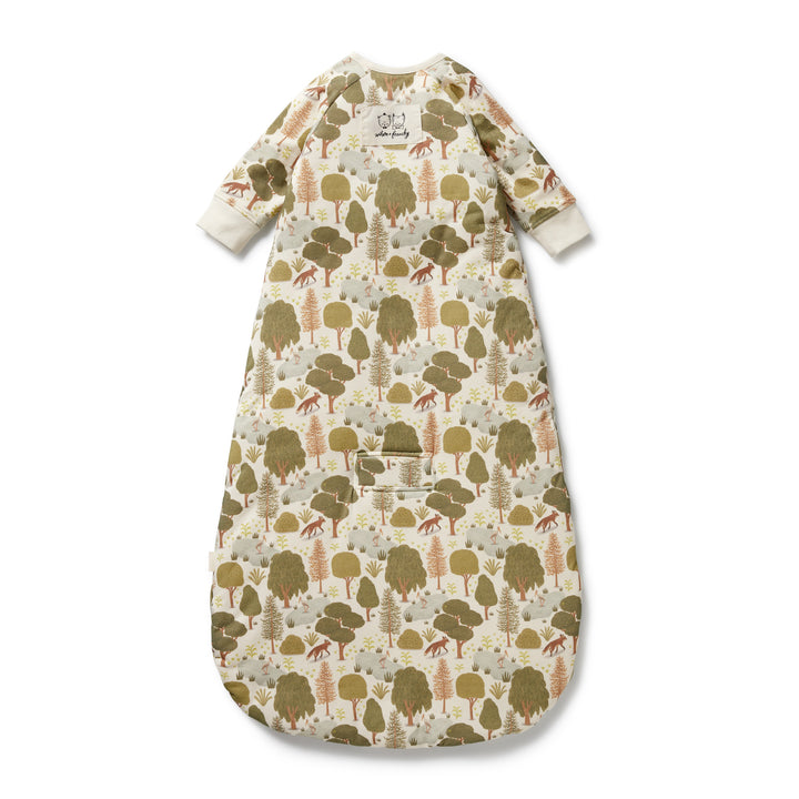 Wilson & Frenchy - Little Trees Organic Long Sleeved Sleeping Bag 1.0 TOG