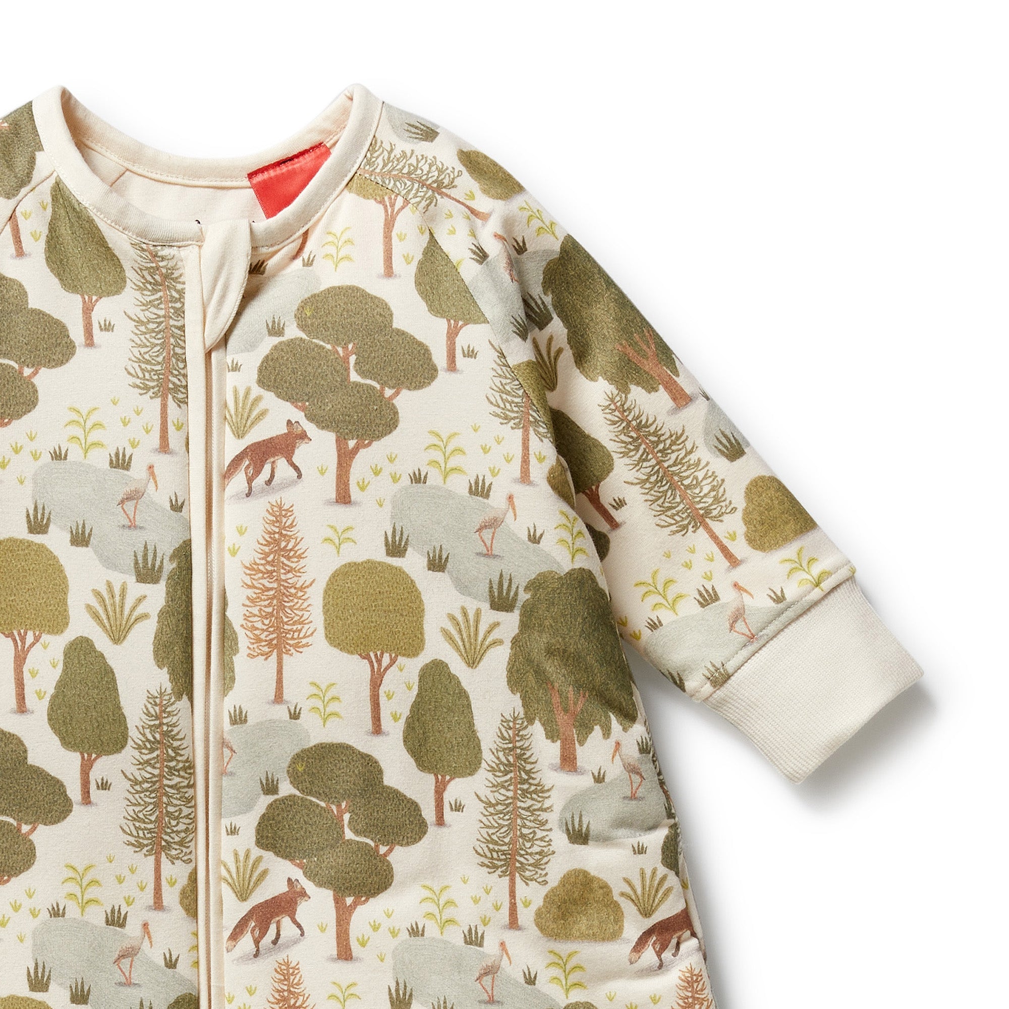 Wilson & Frenchy - Little Trees Organic Long Sleeved Sleeping Bag 1.0 TOG