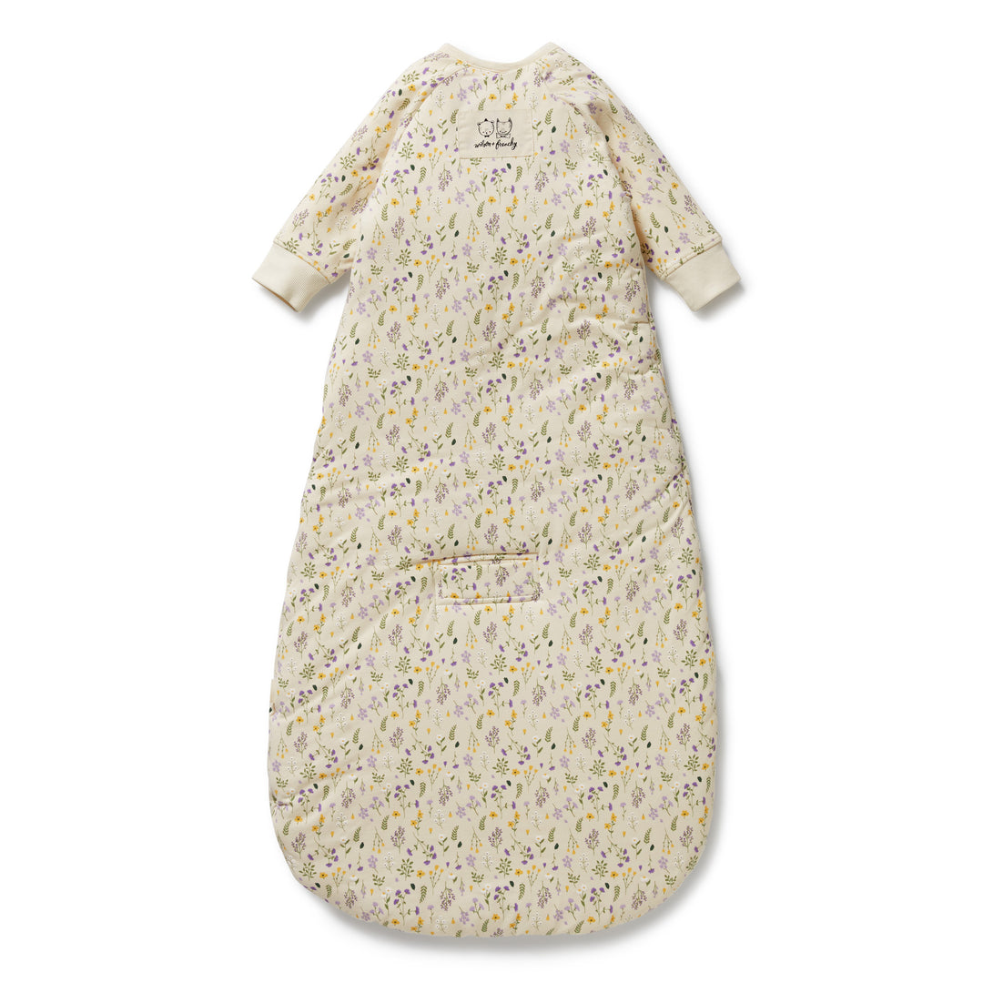 Wilson & Frenchy - Bella Floral Organic Long Sleeved Sleeping Bag 3.5 TOG