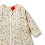 Bella Floral Organic Long Sleeved Sleeping Bag 2.5 TOG
