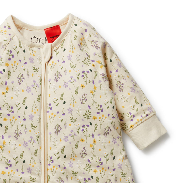 Wilson & Frenchy - Bella Floral Organic Long Sleeved Sleeping Bag 2.5 TOG