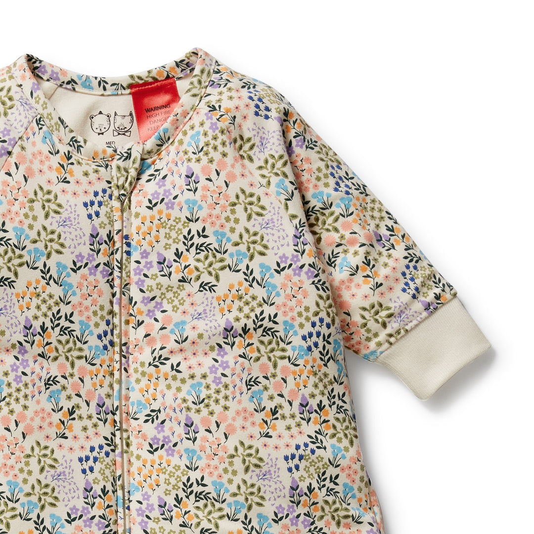 Wilson & Frenchy - Tiny Bloom Organic Long Sleeved Sleeping Bag 2.5 TOG