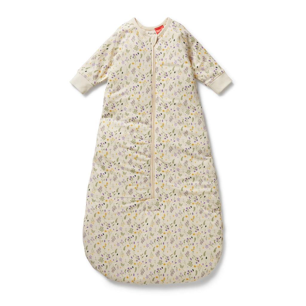 Wilson & Frenchy - Bella Floral Organic Long Sleeved Sleeping Bag 3.5 TOG