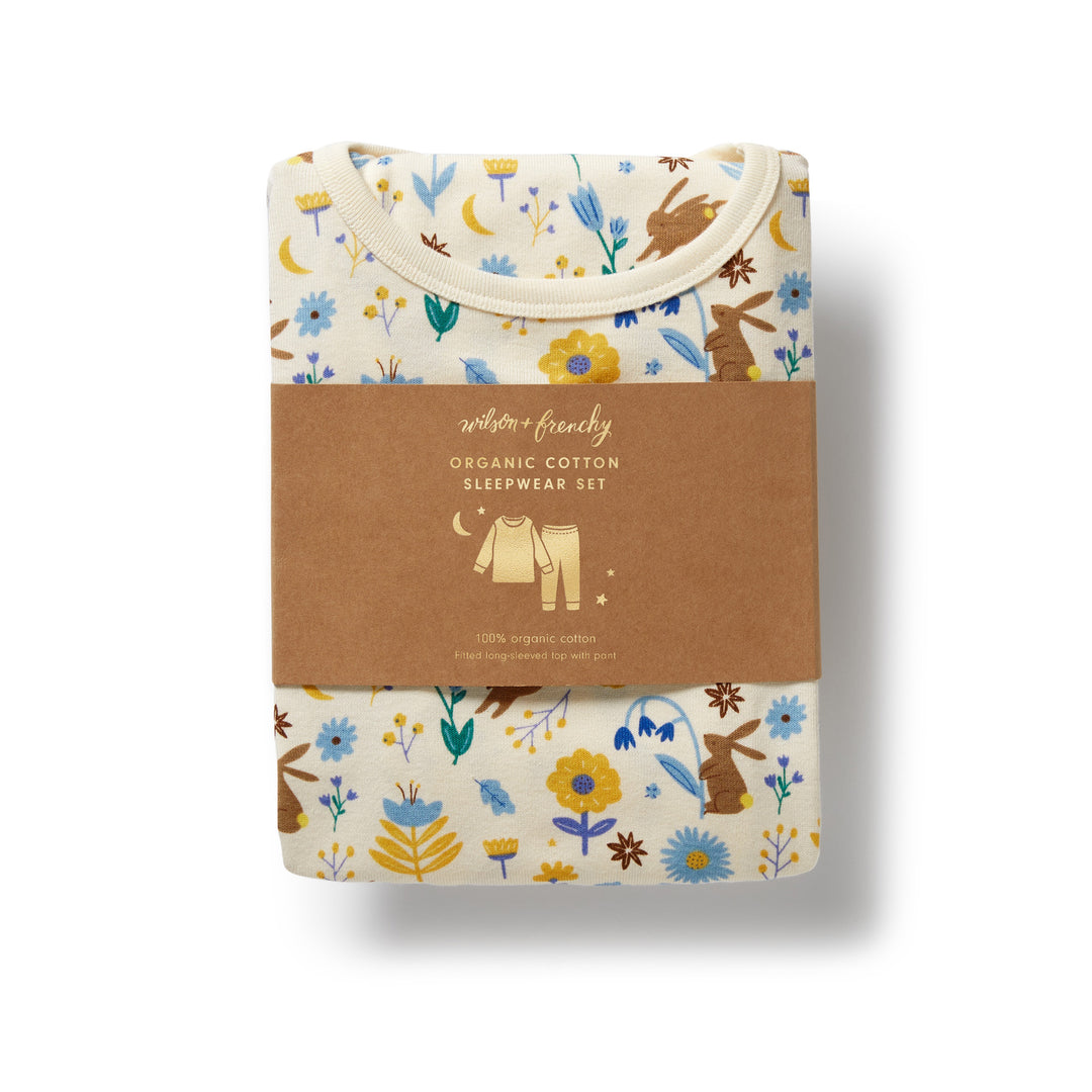 Wilson & Frenchy - Daisy Mae Organic Long Sleeved Pyjamas