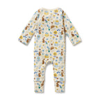 Wilson & Frenchy - Daisy Mae Organic Zipsuit With Feet