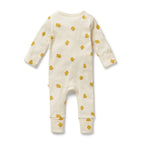 Wilson & Frenchy - Little Chick Organic Zipsuit With Feet