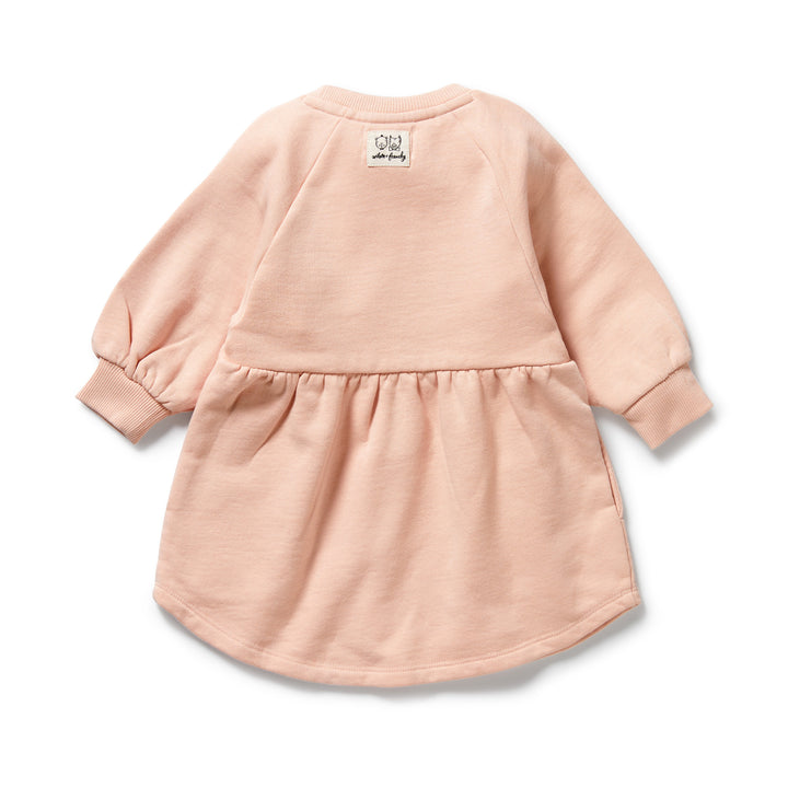 Wilson & Frenchy - Blush Pink Organic Terry Sweat Dress