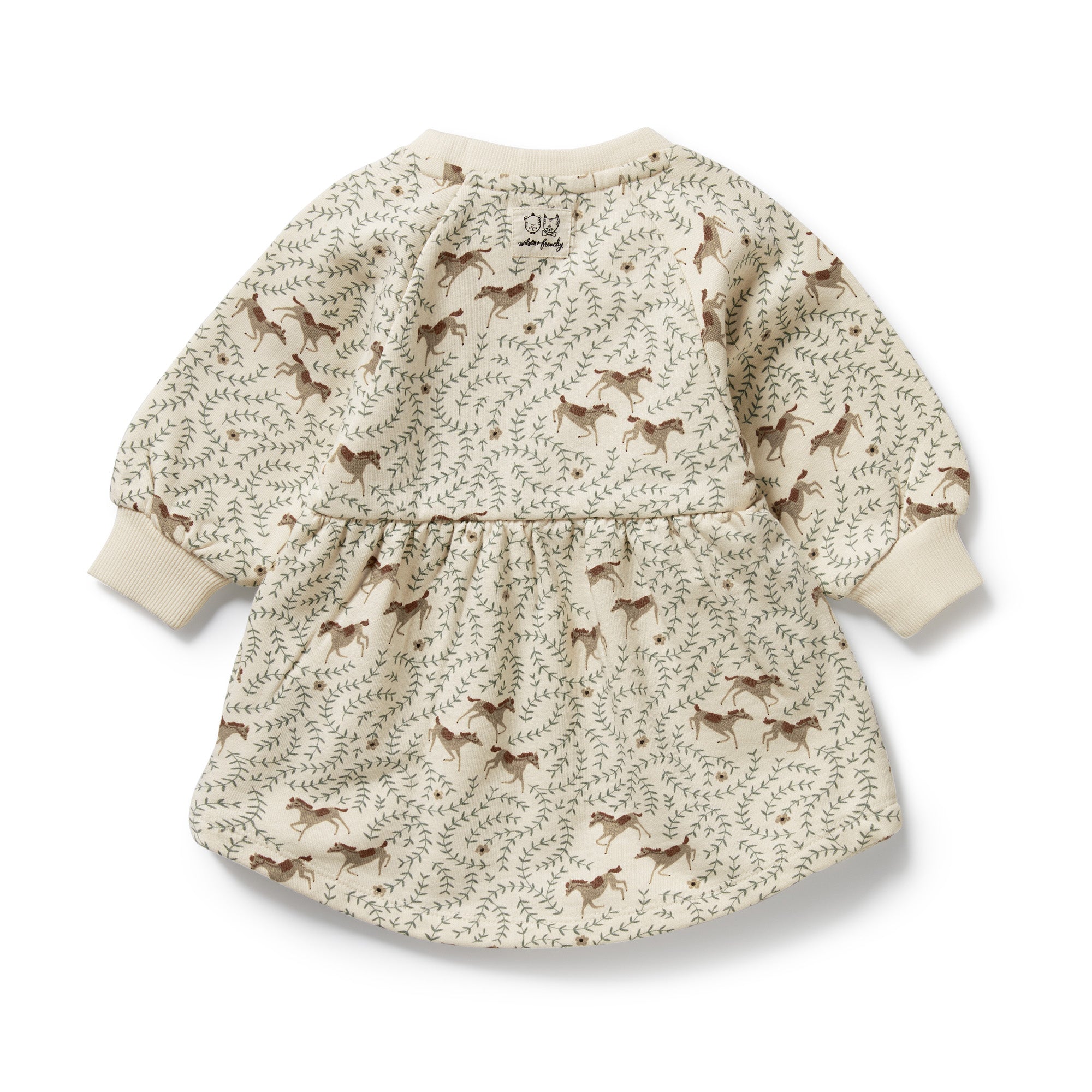 Wilson & Frenchy - Trixie Horse Organic Terry Sweat Dress