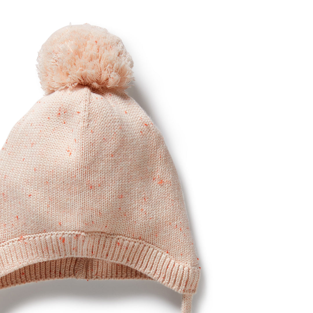 Wilson & Frenchy - Fairy Floss Organic Knitted Bonnet