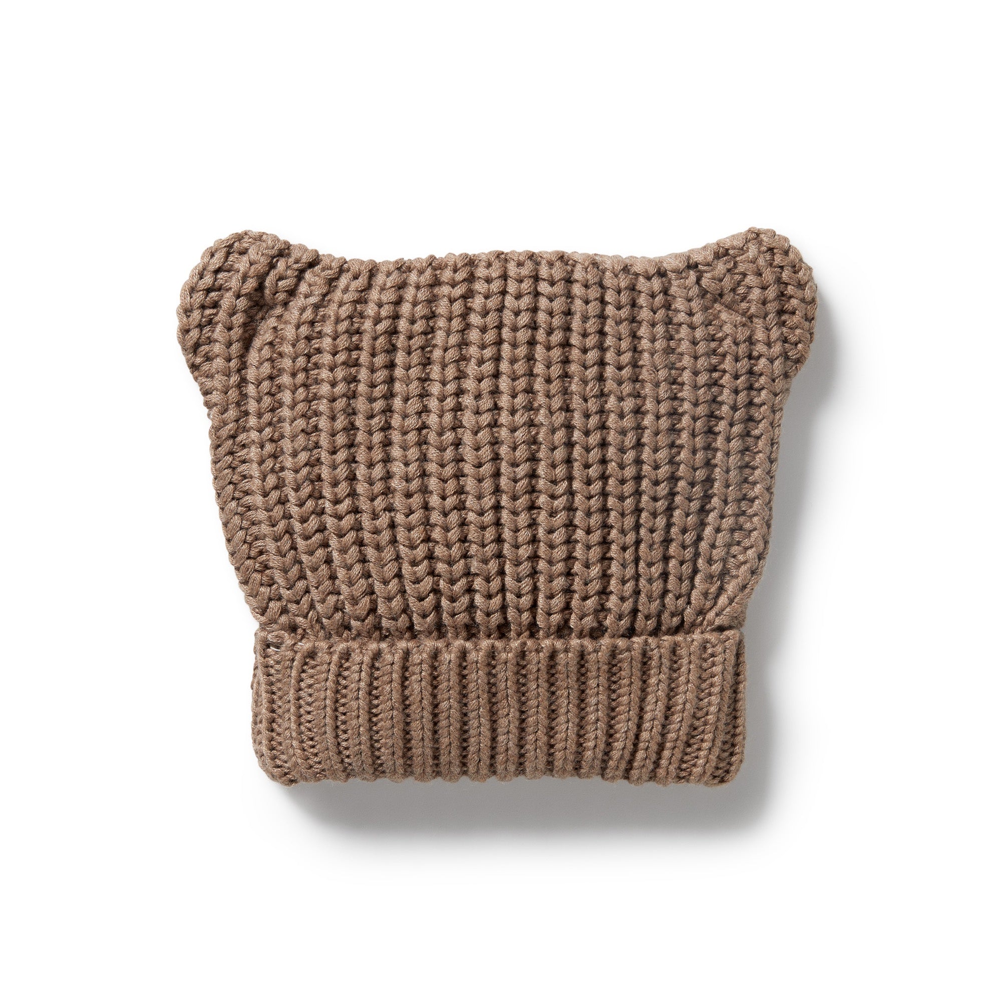 Wilson & Frenchy - Coco Speckle Organic Knitted Bear Hat