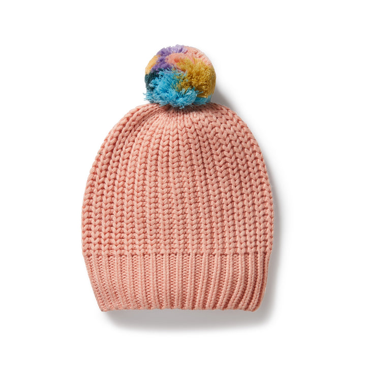 Wilson & Frenchy - Rainbow Organic Knitted Hat
