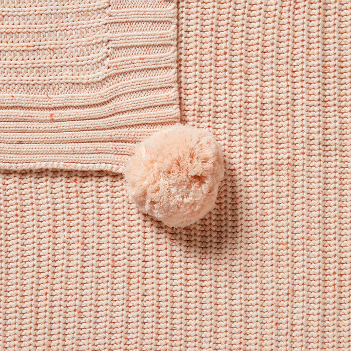 Wilson & Frenchy - Fairy Floss Organic Knitted Blanket