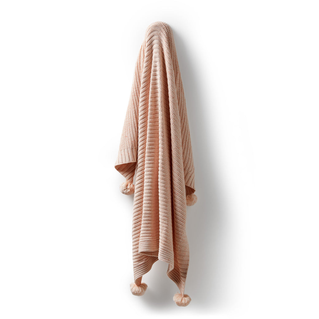 Wilson & Frenchy - Fairy Floss Organic Knitted Blanket