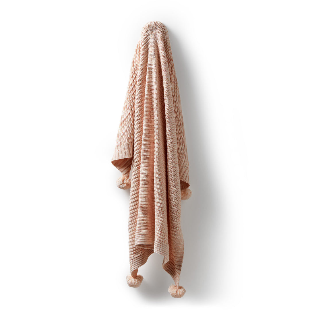 Wilson & Frenchy - Fairy Floss Organic Knitted Blanket