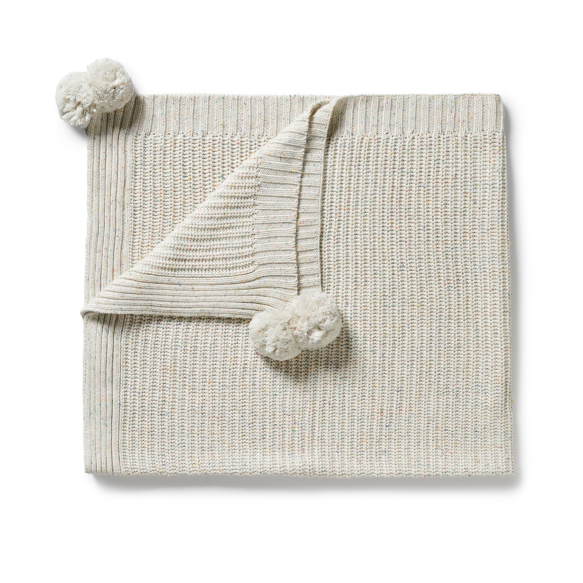 Wilson & Frenchy - Hundreds and Thousands Organic Knitted Blanket