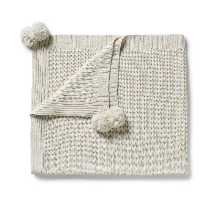 Wilson & Frenchy - Hundreds and Thousands Organic Knitted Blanket
