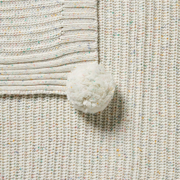 Wilson & Frenchy - Hundreds and Thousands Organic Knitted Blanket