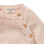 Wilson & Frenchy - Fairy Floss Organic Knitted Kimono Cardigan