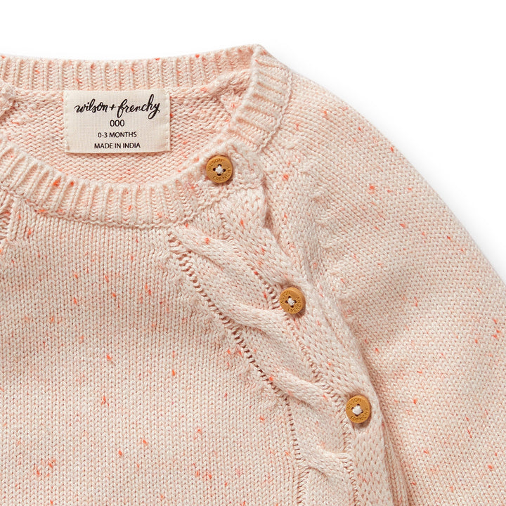 Wilson & Frenchy - Fairy Floss Organic Knitted Kimono Cardigan