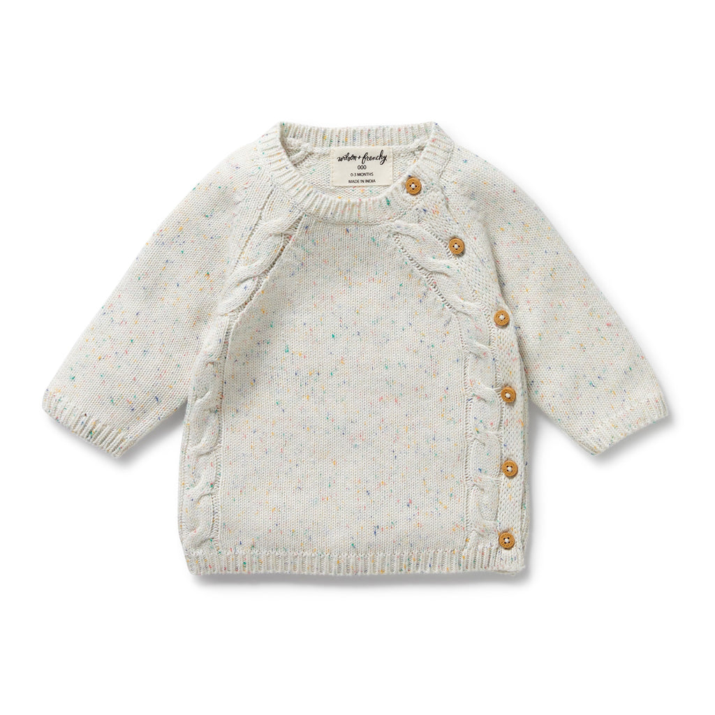 Wilson & Frenchy - Hundreds and Thousands Organic Knitted Kimono Cardigan