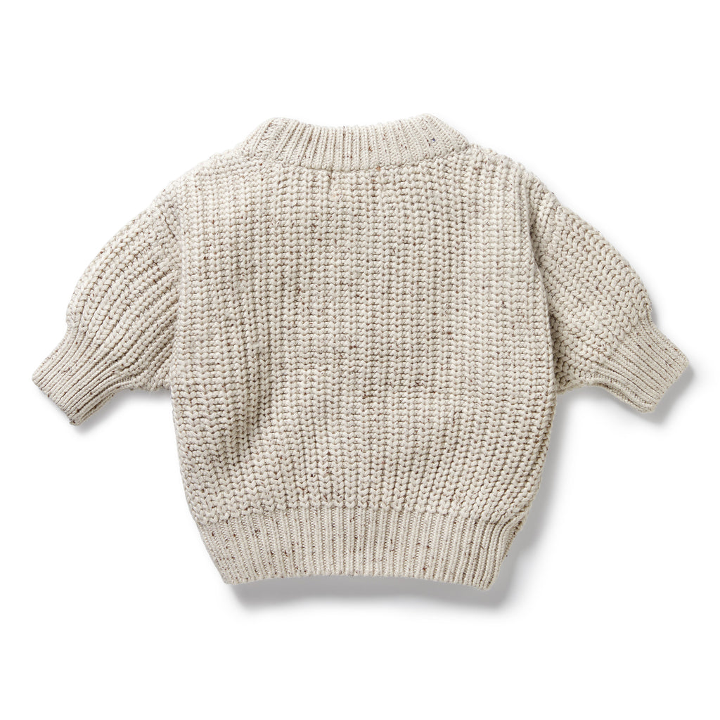Wilson & Frenchy - Cookie and Cream Organic Knitted Jumper